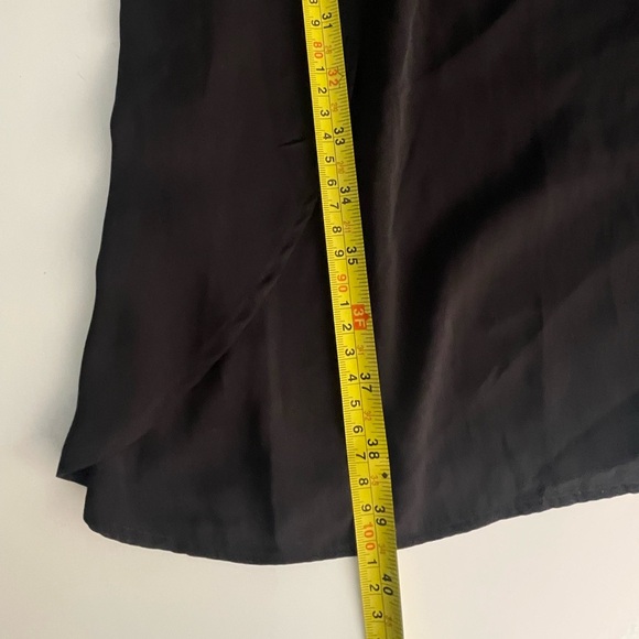 Mango Maxi Black Slit Skirt - Picture 9 of 9